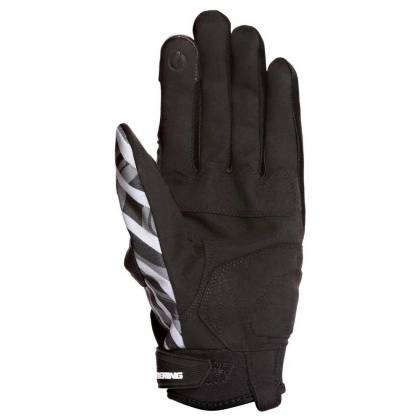 Mănuși Moto din Textil BERING MASTER · Negru / Alb / Gri  - 1