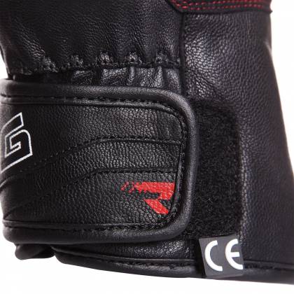 Mănuși Moto din Piele BERING TROOP-R · Negru  - 2