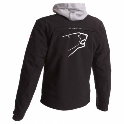 Geacă Moto din Textil BERING JAAP EVO · Negru / Roșu  - 1