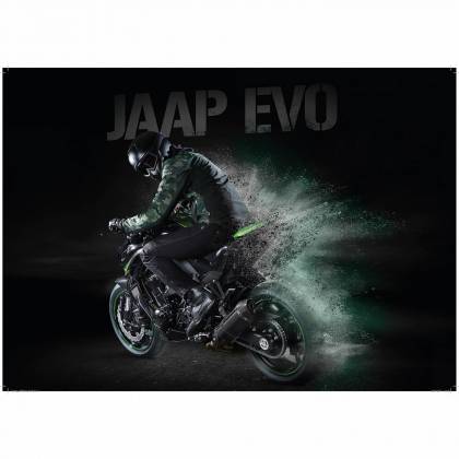 Geacă Moto din Textil BERING JAAP EVO · Negru / Roșu  - 5