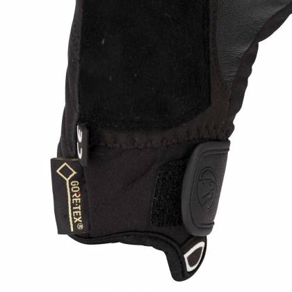Mănuși Moto Damă din Piele & Textil GoreTex BERING LADY EKSEL · Negru  - 3