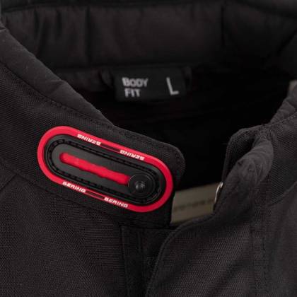 Geacă Moto din Textil BERING GREENWICH · Negru / Roșu  - 2
