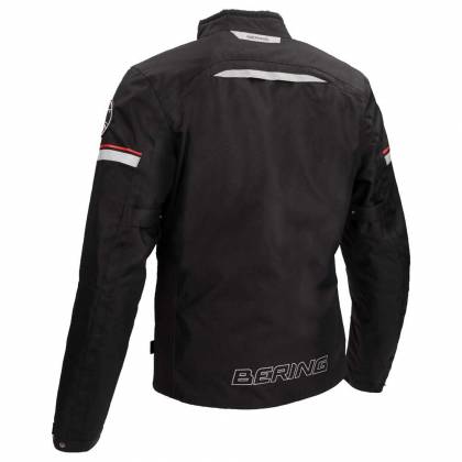Geacă Moto din Textil BERING GREENWICH · Negru / Roșu  - 1