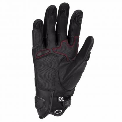 Mănuși Moto din Piele BERING BOOST-R · Negru / Alb  - 1