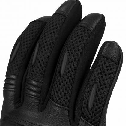 Mănuși Moto Damă  din Piele & Textil BERING LADY KX-ONE · Negru  - 2