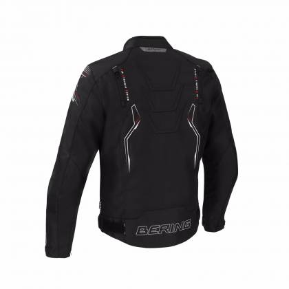 Geacă Moto din Textil BERING TIBERIUS · Negru / Alb  - 1