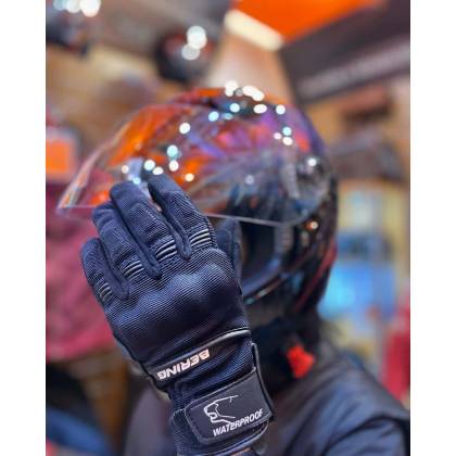 Mănuși Moto Damă din Textil BERING LADY BORNEO · Negru  - 1