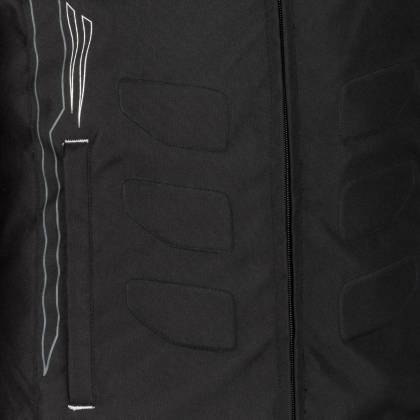 Geacă Moto din Textil BERING GUARDIAN · Negru / Alb / Gri  - 3