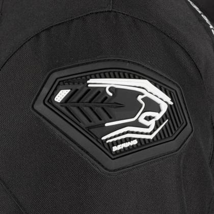 Geacă Moto din Textil BERING GUARDIAN · Negru / Alb / Gri  - 2