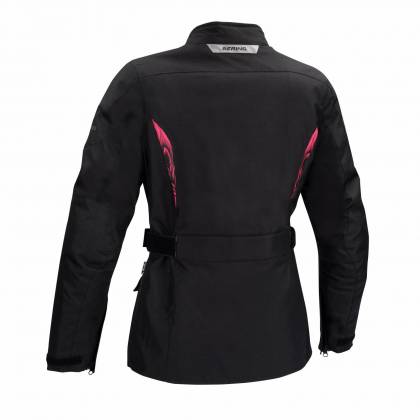 Geacă Moto Damă din Textil BERING LADY VIRGINIA · Negru / Roz  - 1