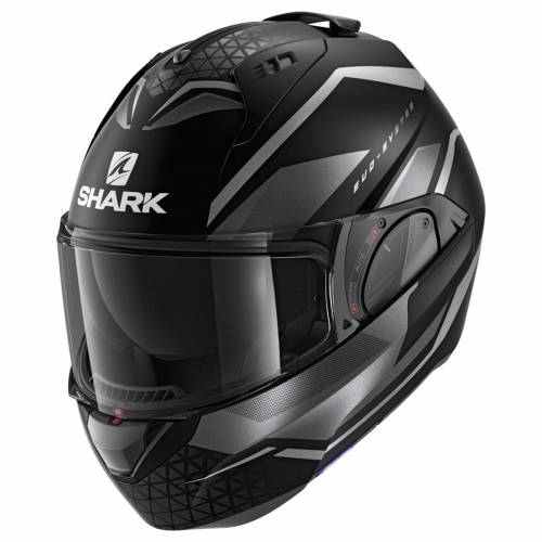Cască Moto Modulară SHARK EVO ES YARI · Negru / Gri Mat 