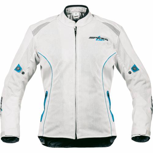 Geacă Moto Damă din Textil SPEED UP PIXIE · Gri / Albastru 