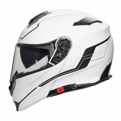 Cască Moto Flip-Up JET RUMBLE · Alb  - 2