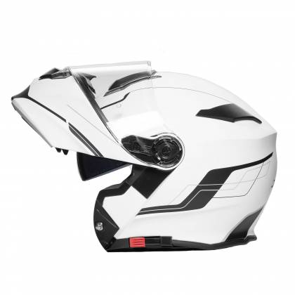 Cască Moto Flip-Up JET RUMBLE · Alb  - 1