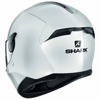 Cască Moto Integrală SHARK D-SKWAL 2 BLANK · Alb  - 3