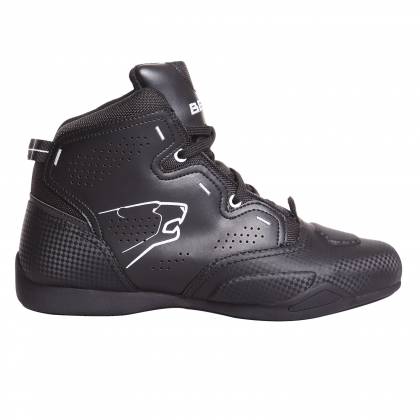 Ghete Moto Damă din Piele & Textil BERING LADY JASPER · Negru  - 0