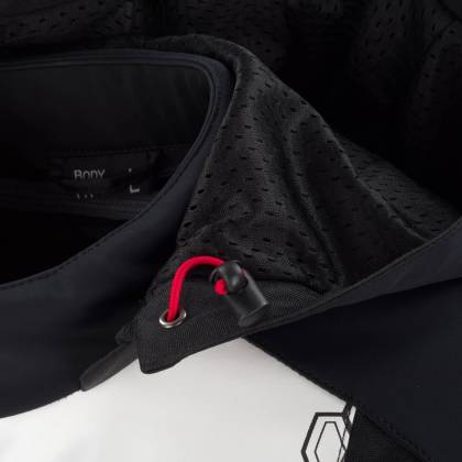 Geacă Moto din Textil BERING BALKO · Negru / Alb / Roșu  - 4