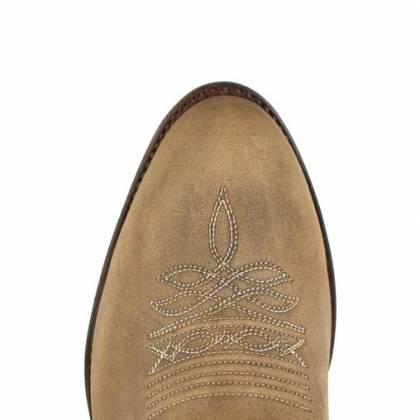 Cizme Cowboy Damă SENDRA BOOTS 11627 · Flota Tang Lavado · Maro  - 4