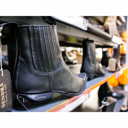 Botine Cowboy Unisex SENDRA BOOTS 1692 · CUERVO Pull Oil Negro · Negru  - 5