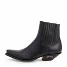 Botine Cowboy Unisex SENDRA BOOTS 1692 · CUERVO Pull Oil Negro · Negru