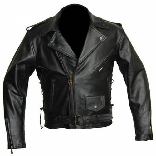 Geacă Moto din Piele SHOX ROCKY · Negru 
